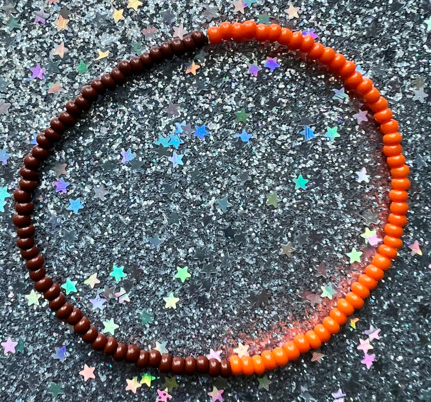 Lil Echo Bracelet | Brown Orange