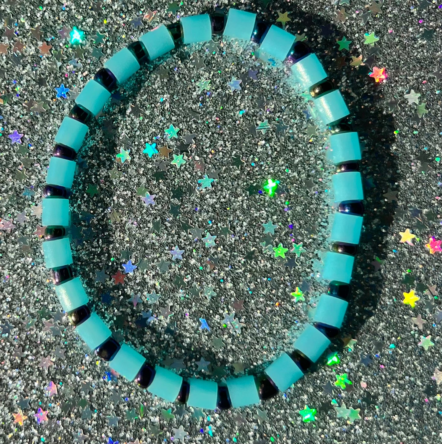 Renegade Bracelet | Blue Glow Watercolor