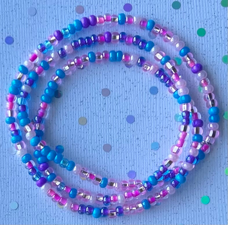 Alchemy Wrap | Purple Pink Blue Inside Purple