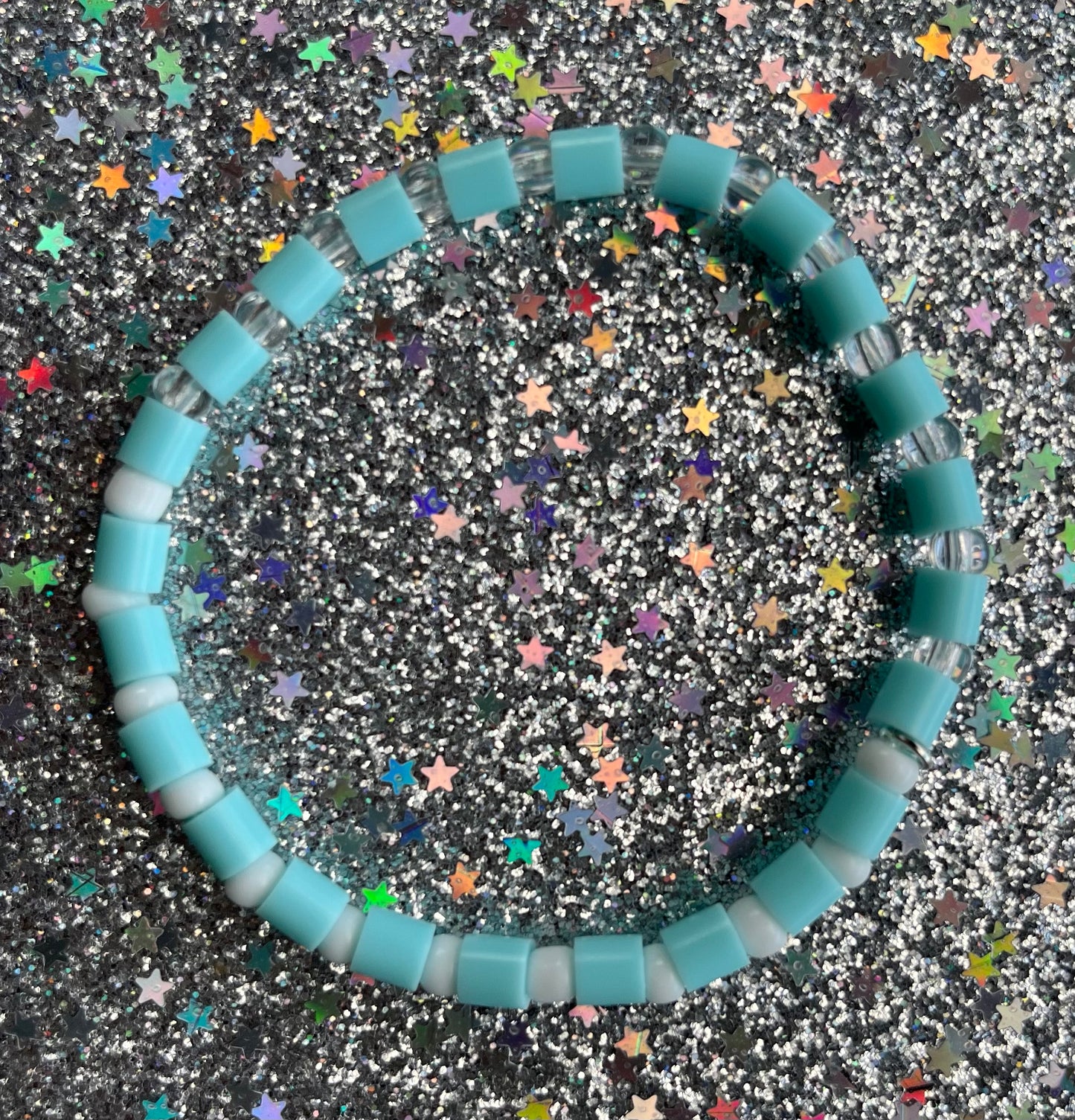Renegade Bracelet | Sky White Clear