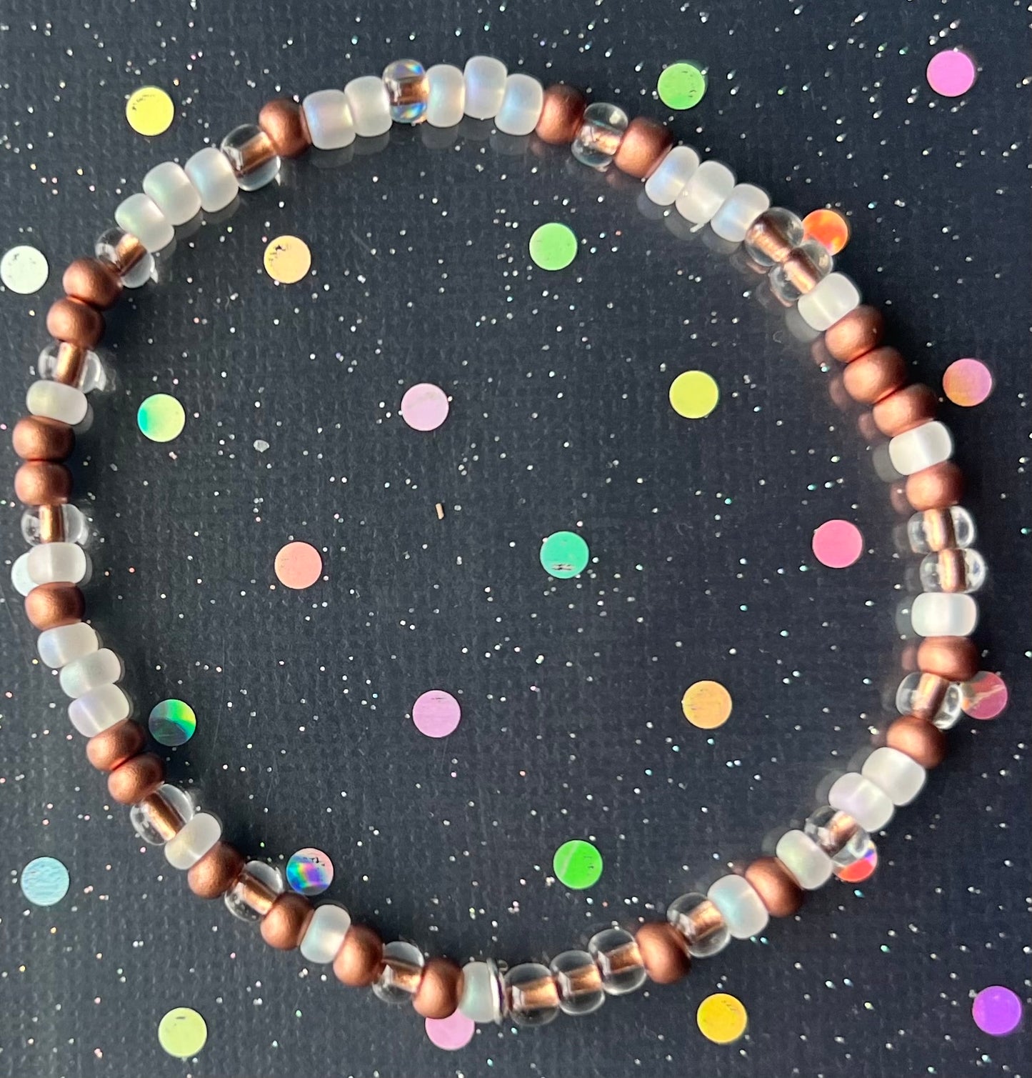 Alchemy Bracelet | Copper Frosted Inside Copper