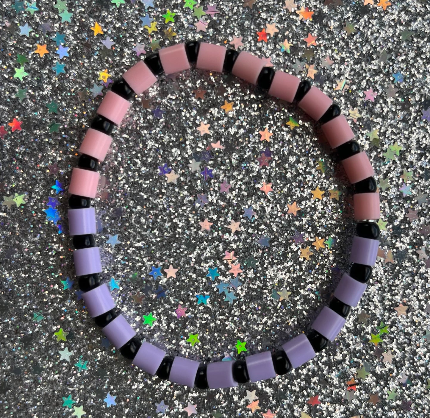 Renegade Bracelet | Lavender Pink Black