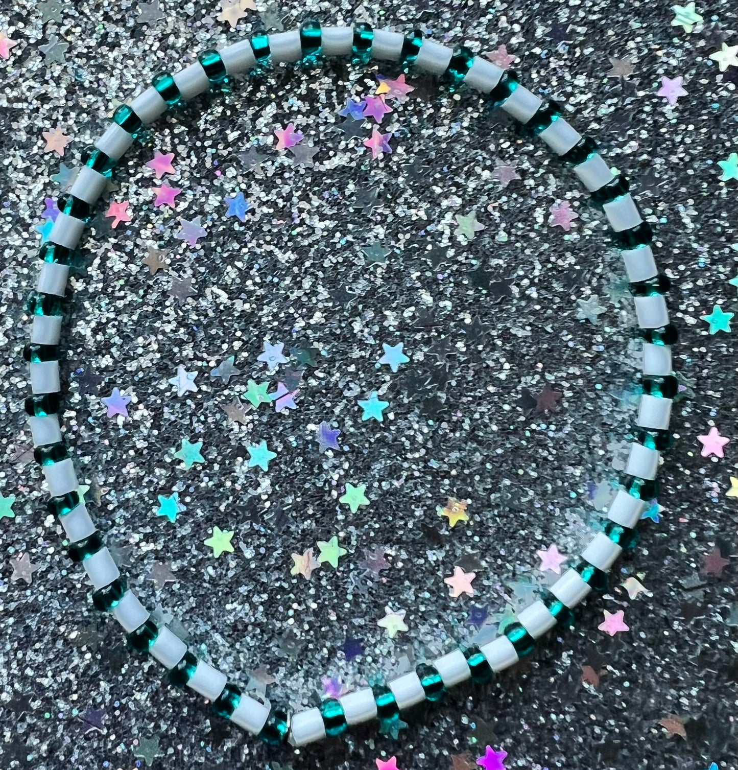 Lil Renegade Bracelet | White Teal SL