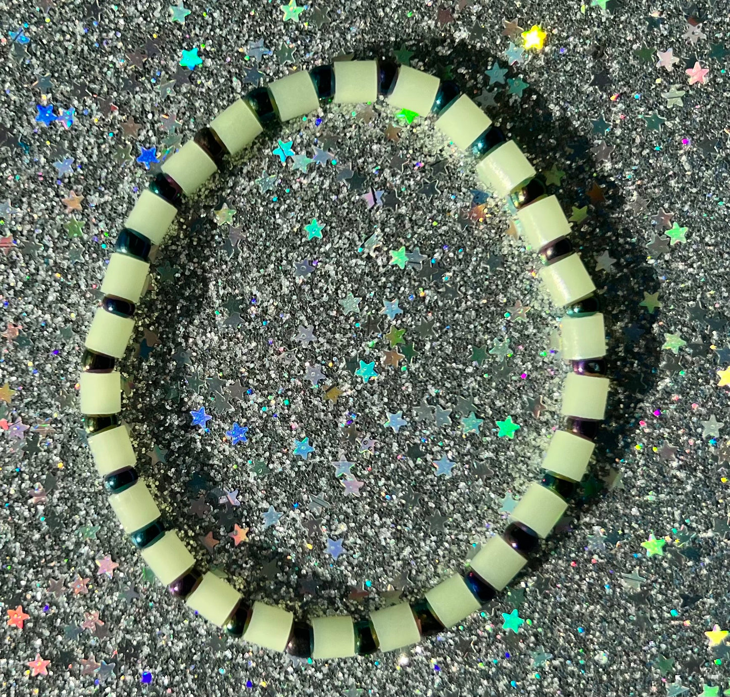 Renegade Bracelet | Green Glow Watercolor