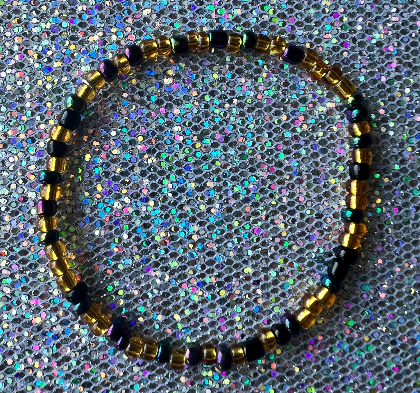 Alchemy Bracelet | Gold Watercolor Black
