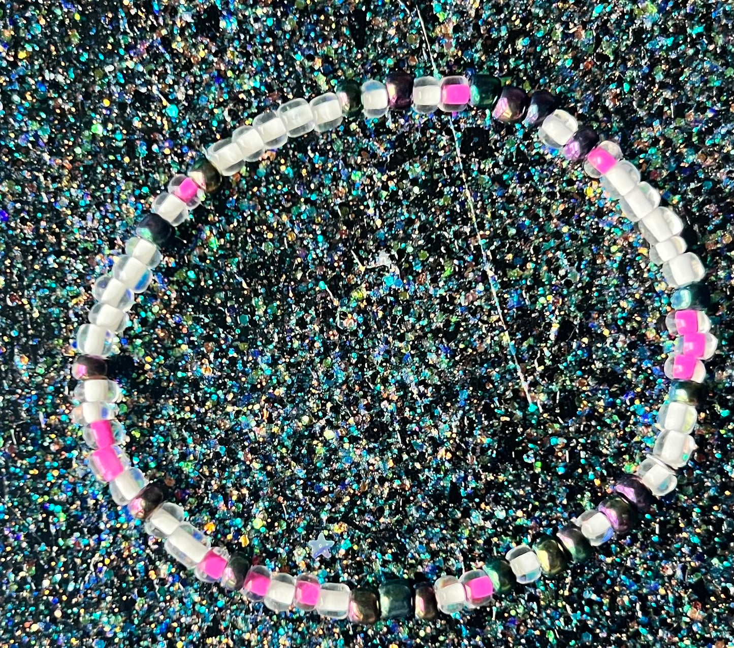 Alchemy Bracelet | Inside White Watercolor Pink