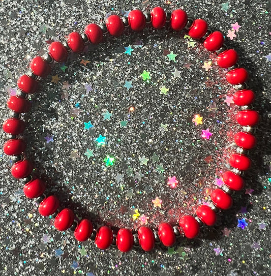 Navi Bracelet | 6mm Red