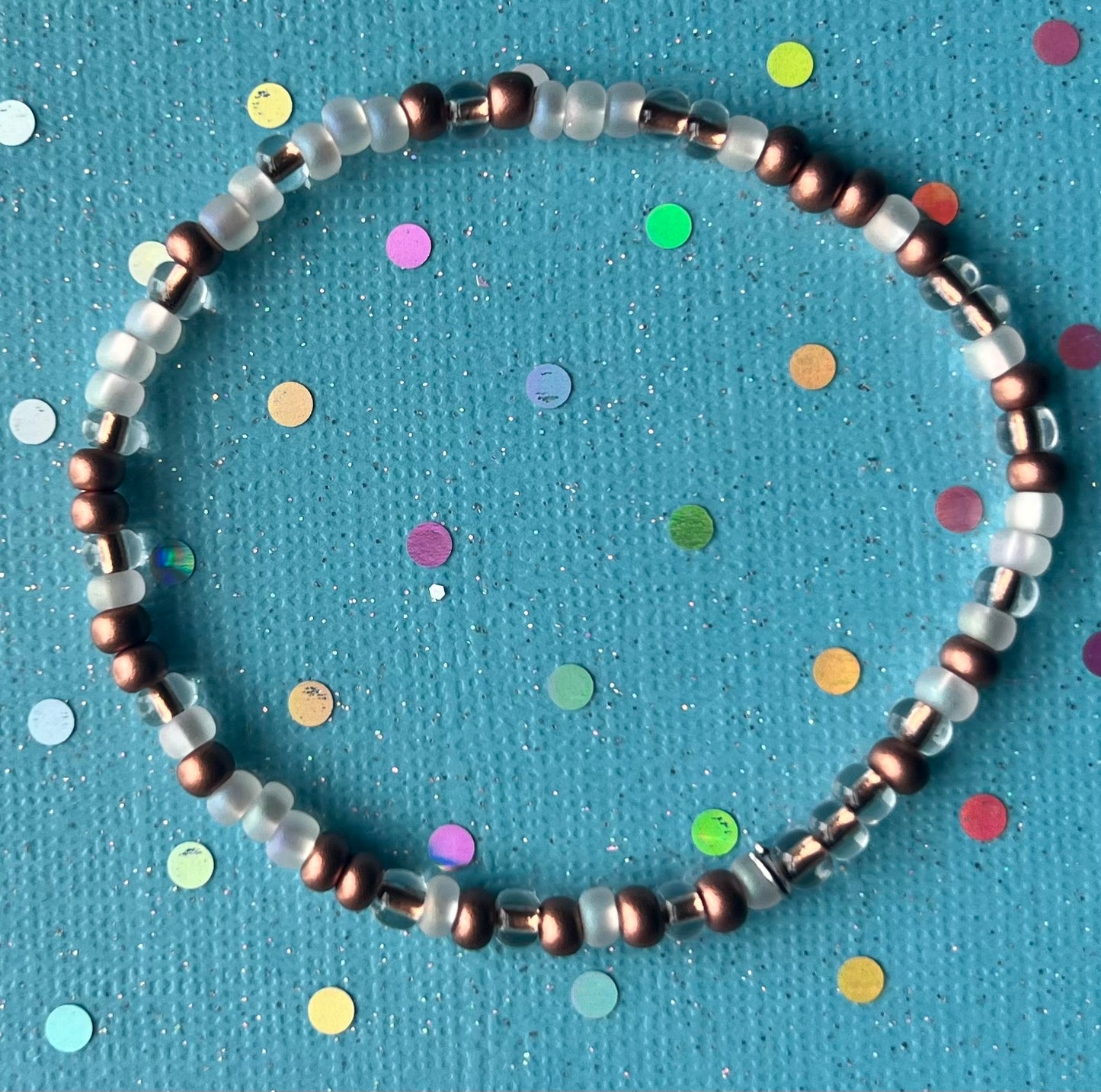 Alchemy Bracelet | Copper Frosted Inside Copper