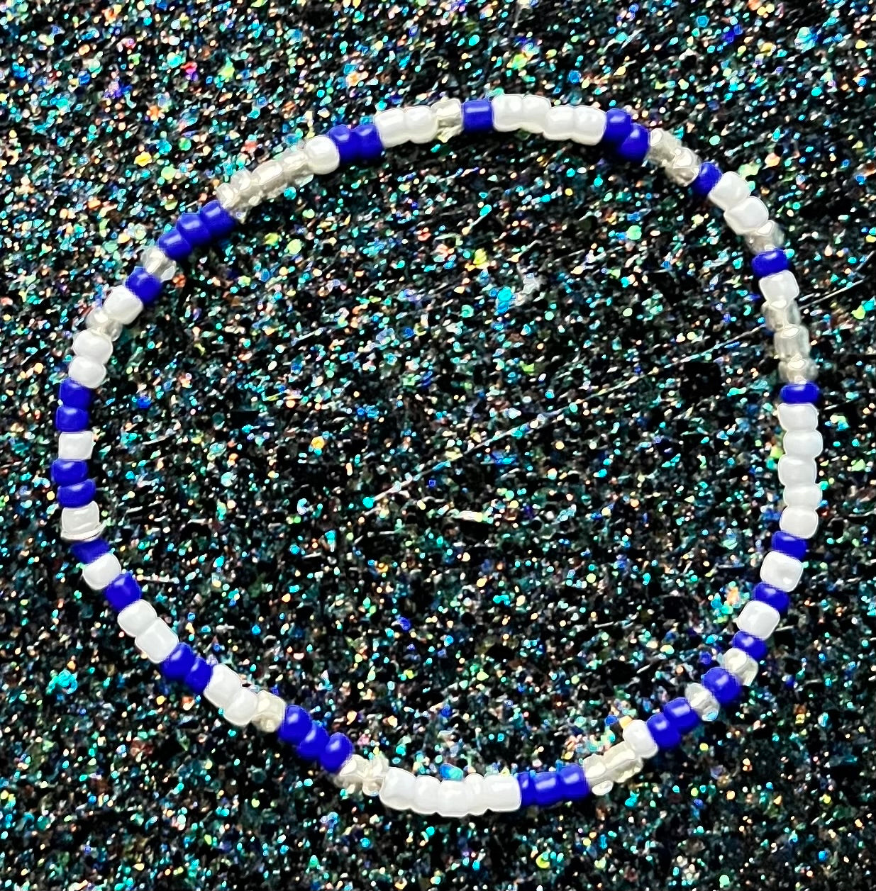 Lil Alchemy Bracelet | Blue White Silver