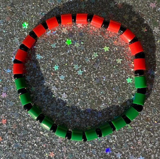 Renegade Bracelets | Christmas | Green Red Black