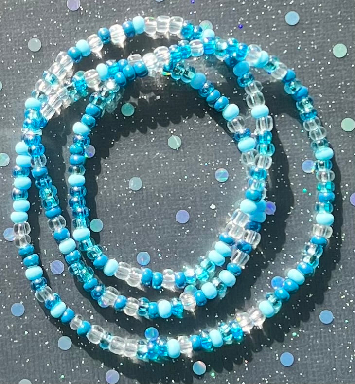 Alchemy Wrap | Light Blue Navy Clear