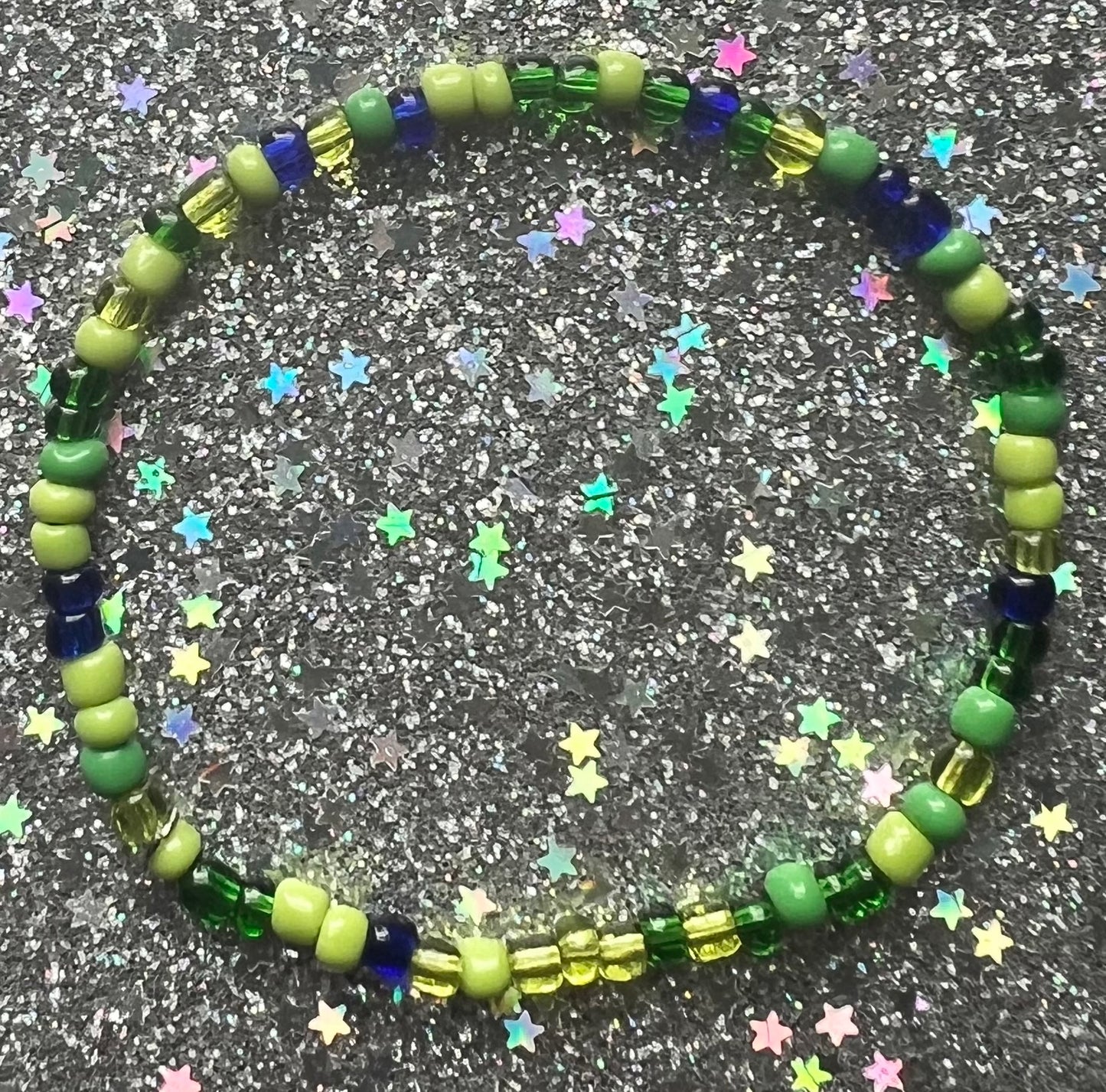 Alchemy Bracelet | Green Blue Peridot