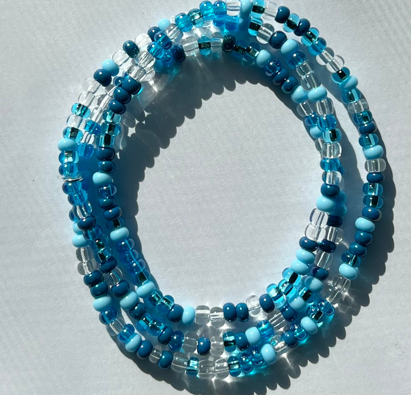 Alchemy Wrap | Light Blue Navy Clear