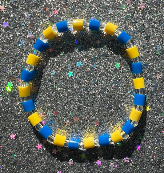 Renegade Bracelet |Team | Yellow Blue