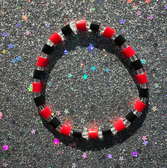 Renegade Bracelet |Team | Red Black
