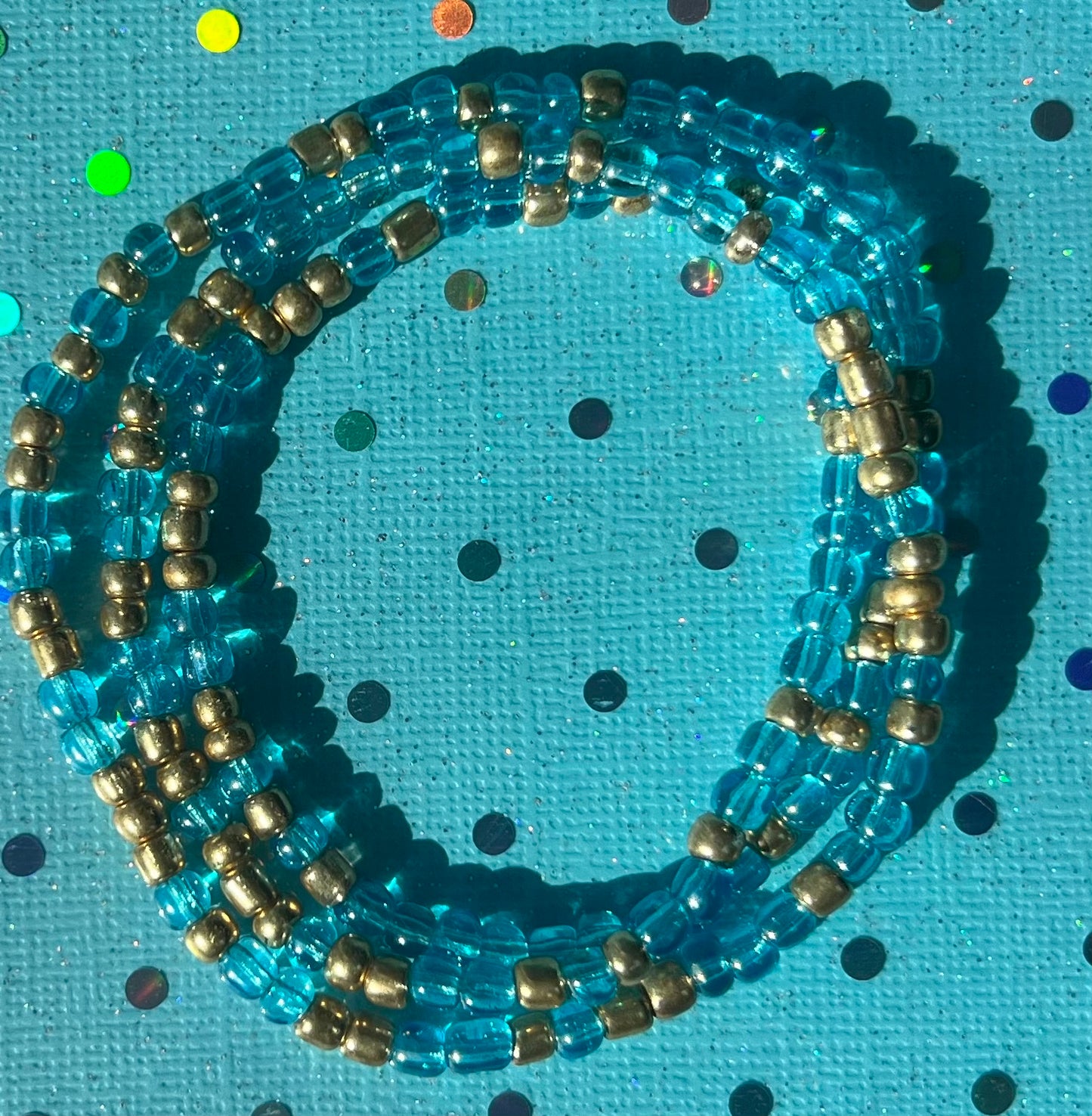Alchemy Wrap | Gold Turquoise