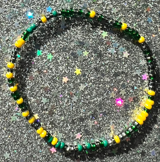 Lil Alchemy Bracelet | Green Yellow Grey