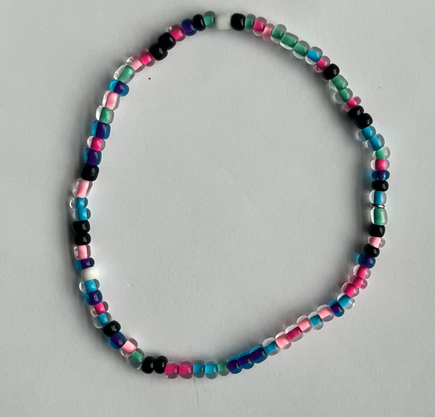 Alchemy  Anklet | Inside Color Black White