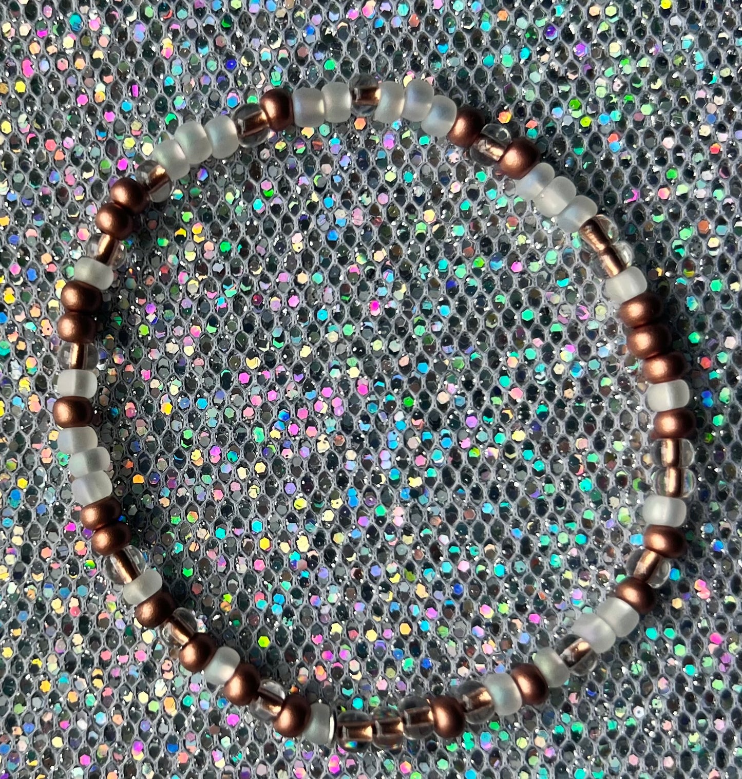 Alchemy Bracelet | Copper Frosted Inside Copper