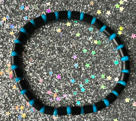 Renegade Bracelet | Black Vibrant Blue