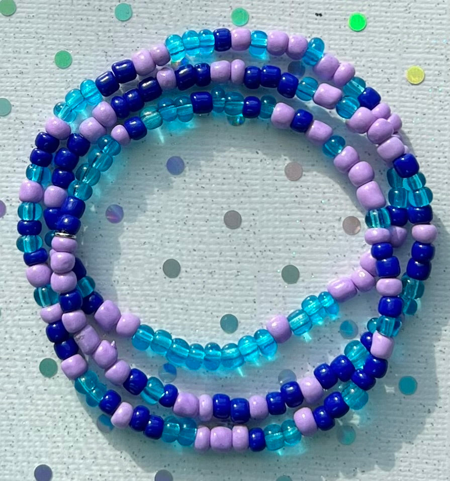 Alchemy Wrap | Lavender Blue Turquoise