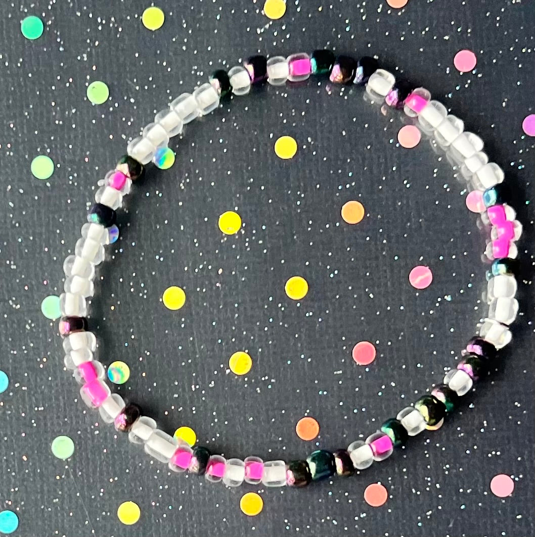 Alchemy Bracelet | Inside White Watercolor Pink