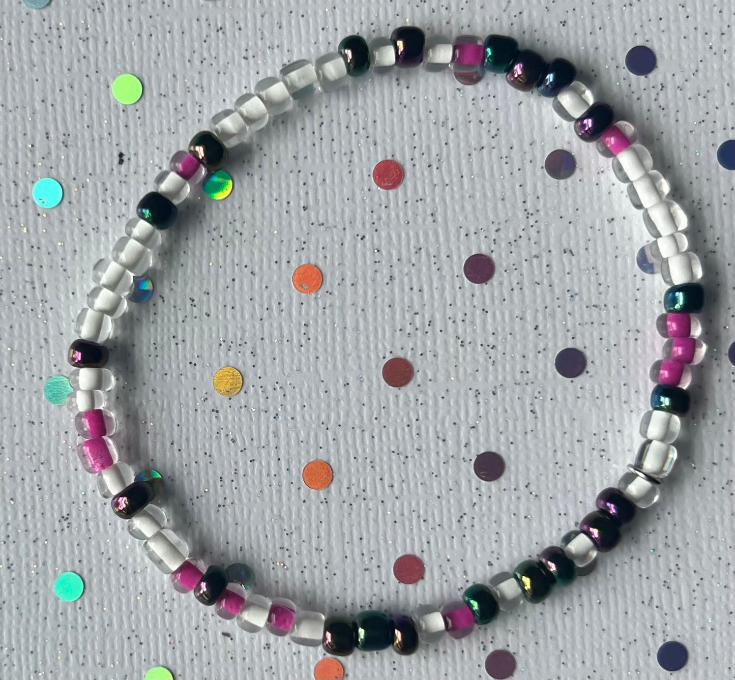 Alchemy Bracelet | Inside White Watercolor Pink