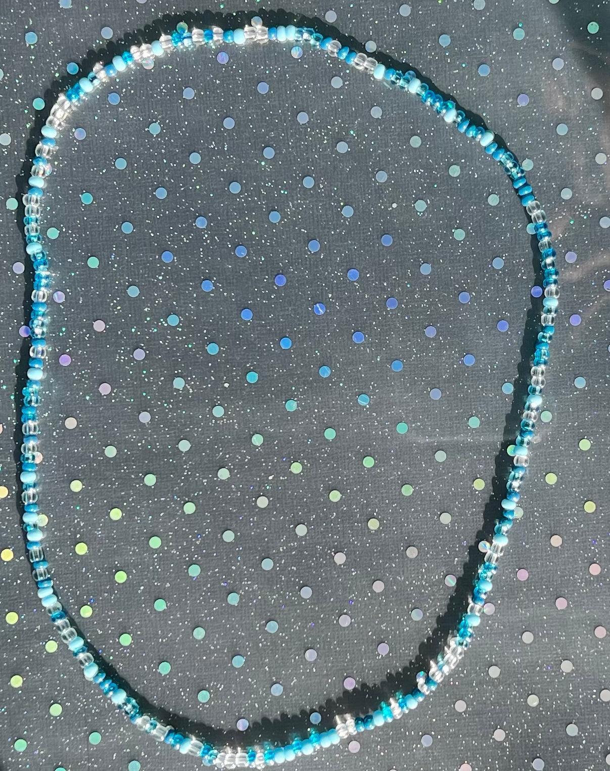 Alchemy Wrap | Light Blue Navy Clear