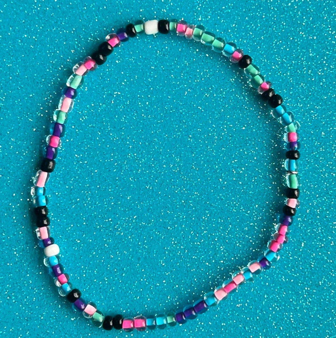 Alchemy  Anklet | Inside Color Black White