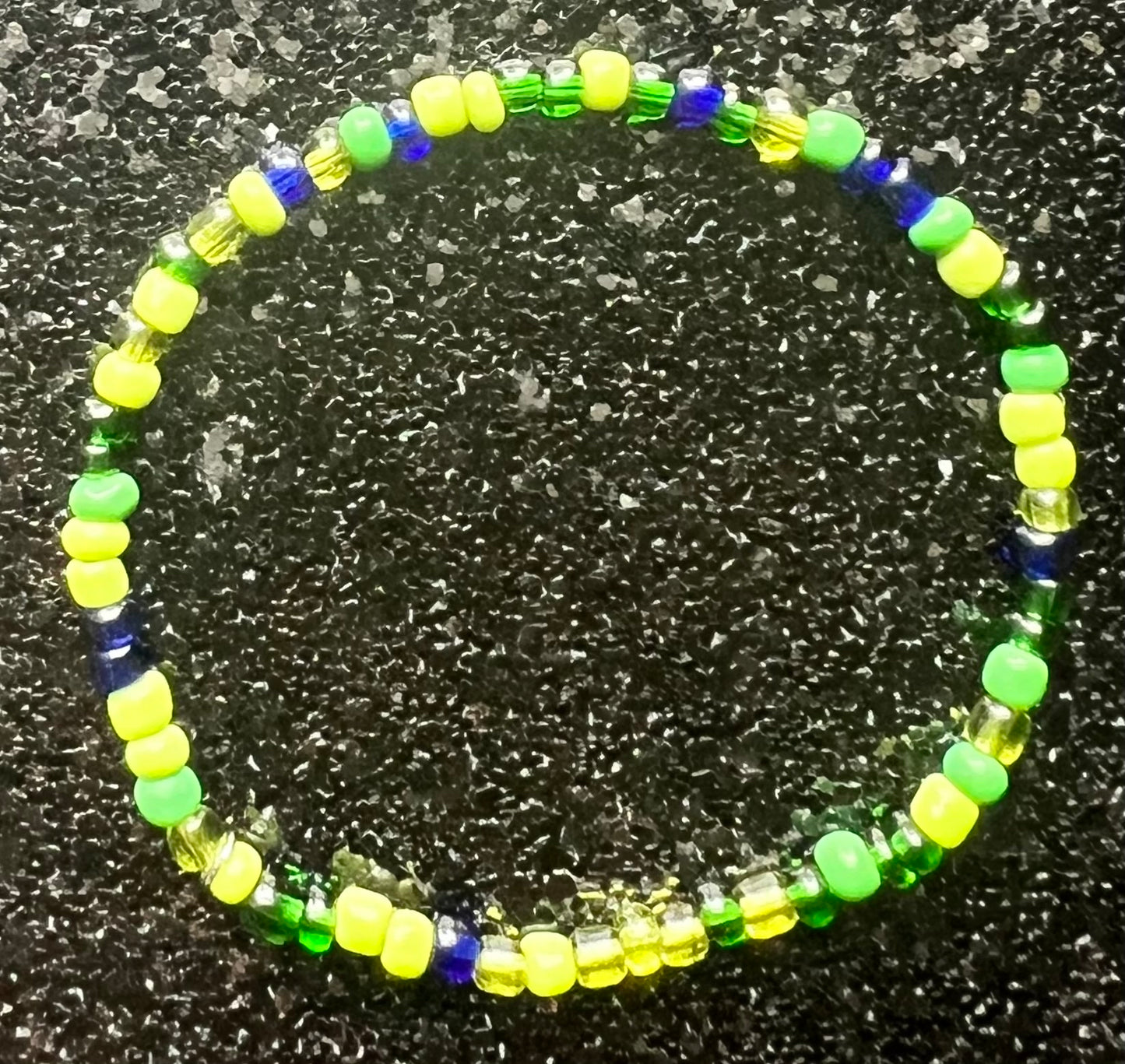 Alchemy Bracelet | Green Blue Peridot