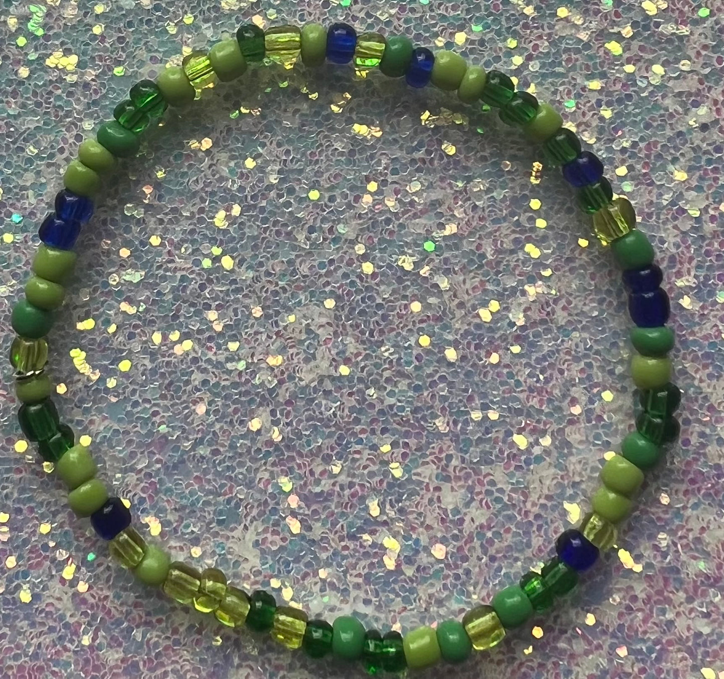 Alchemy Bracelet | Green Blue Peridot
