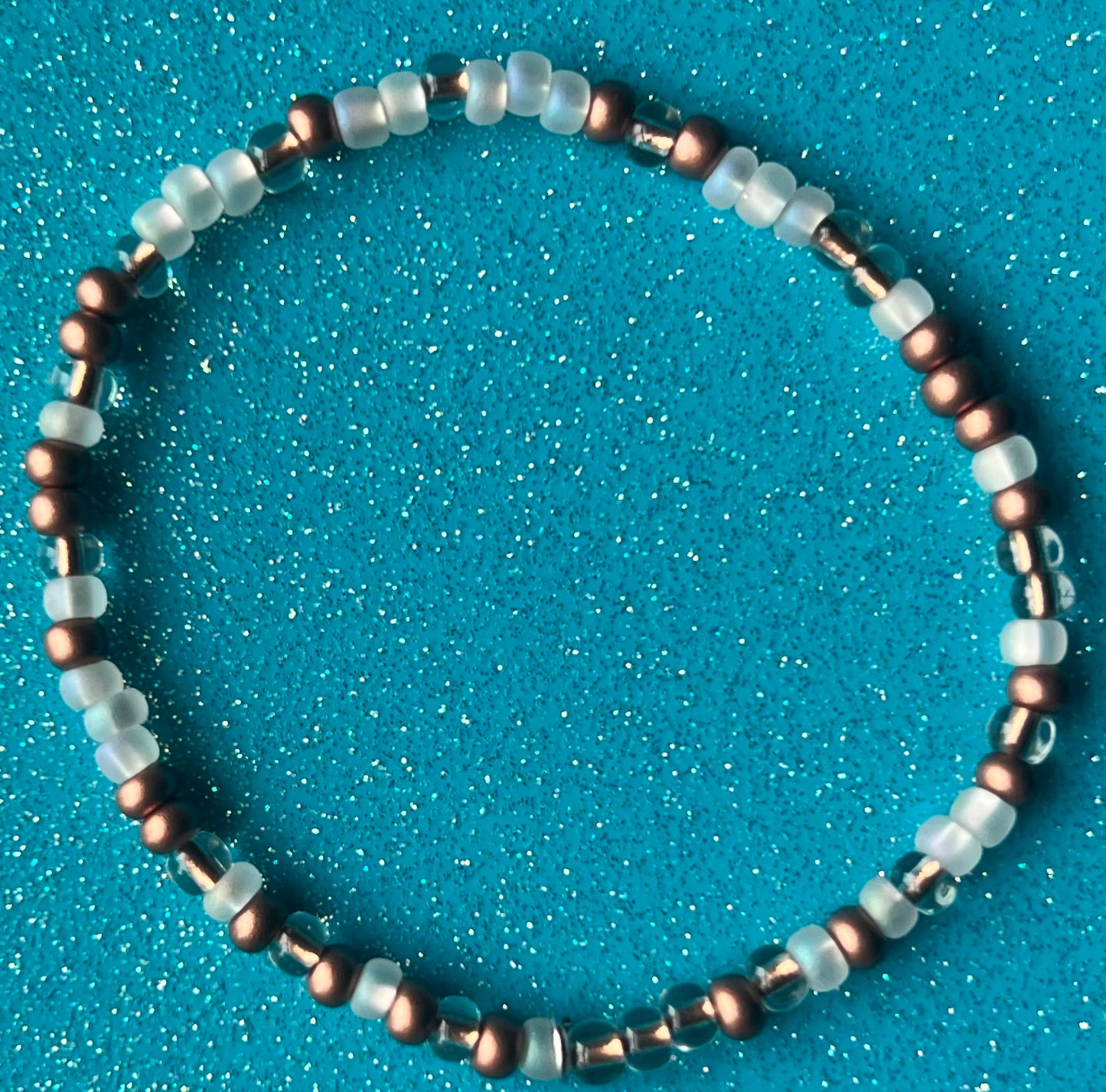 Alchemy Bracelet | Copper Frosted Inside Copper