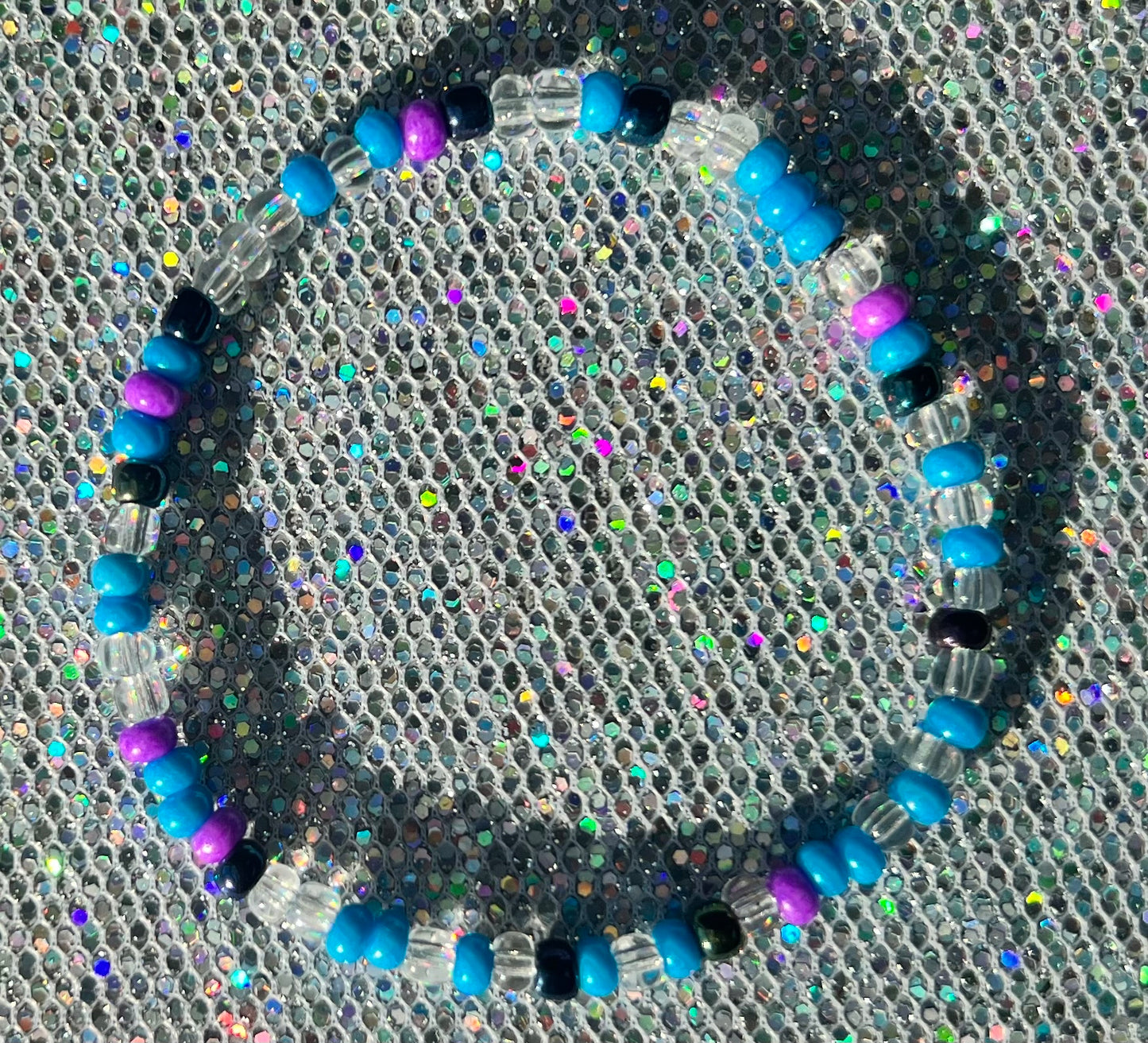 Alchemy Bracelet | Purple Blue Black Clear