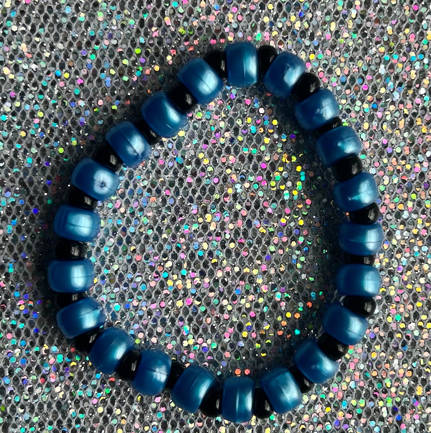 Joy Bracelet | Blue Iridescent Black