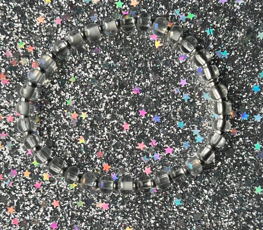 Navi Bracelet | 6mm Clear Mix