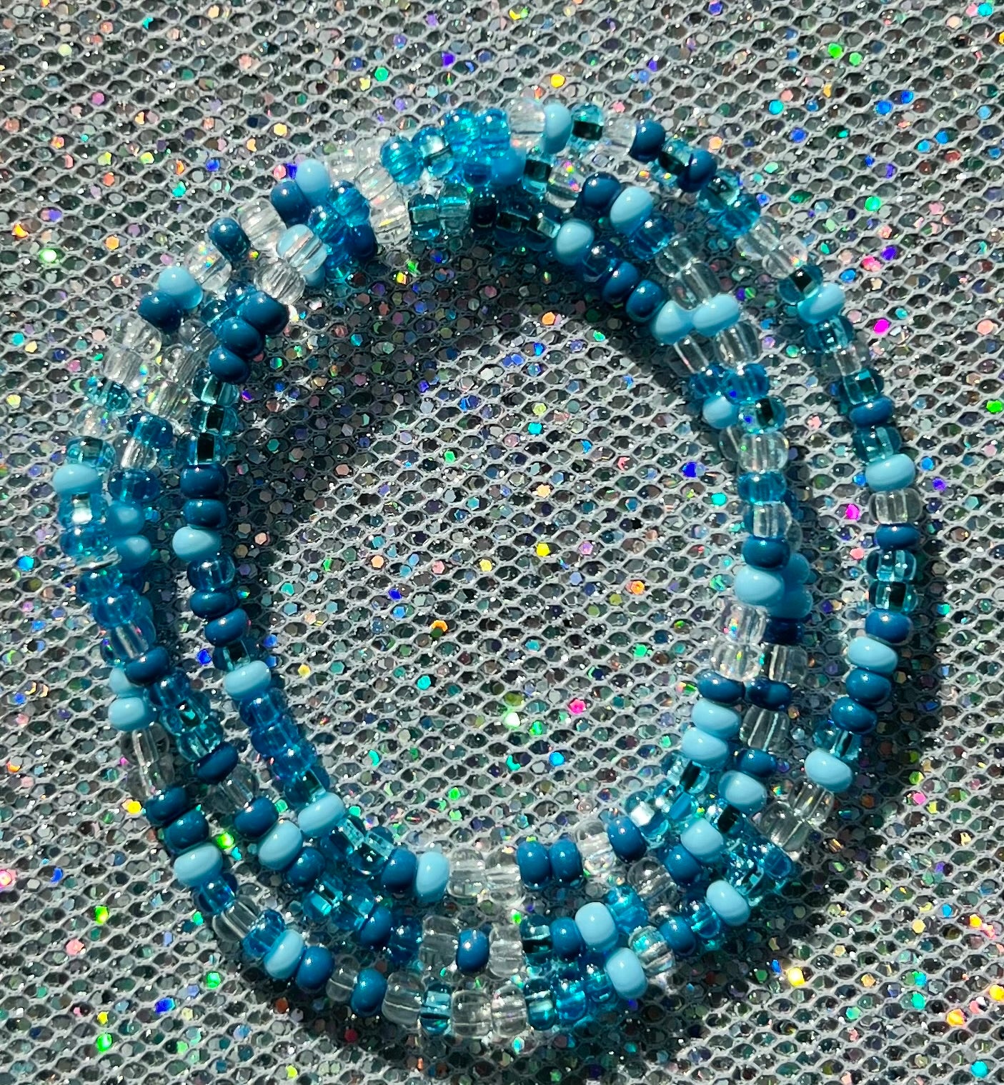 Alchemy Wrap | Light Blue Navy Clear