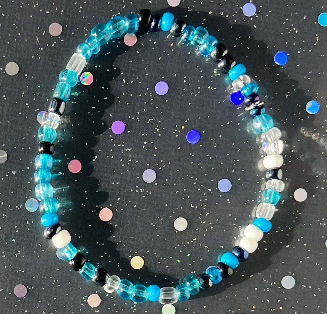 Alchemy Bracelet | Turquoise White Black Clear