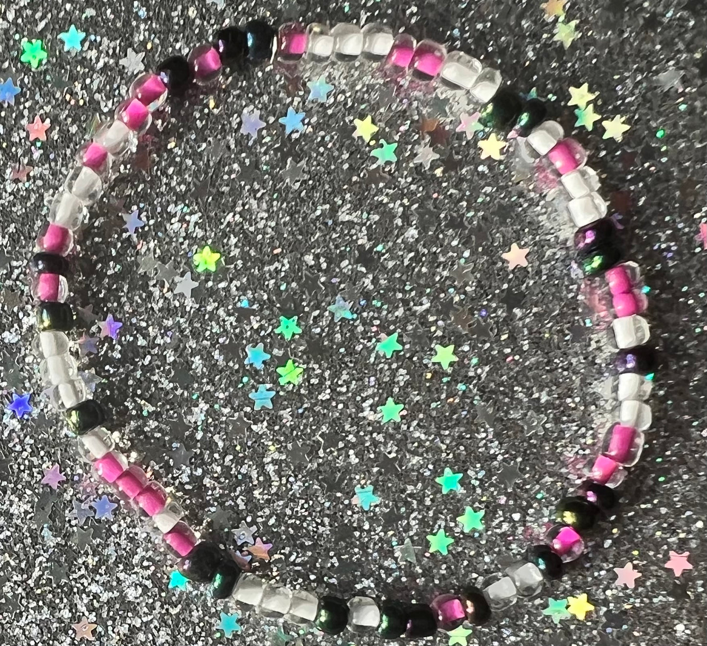 Alchemy Bracelet | Pink Watercolor White