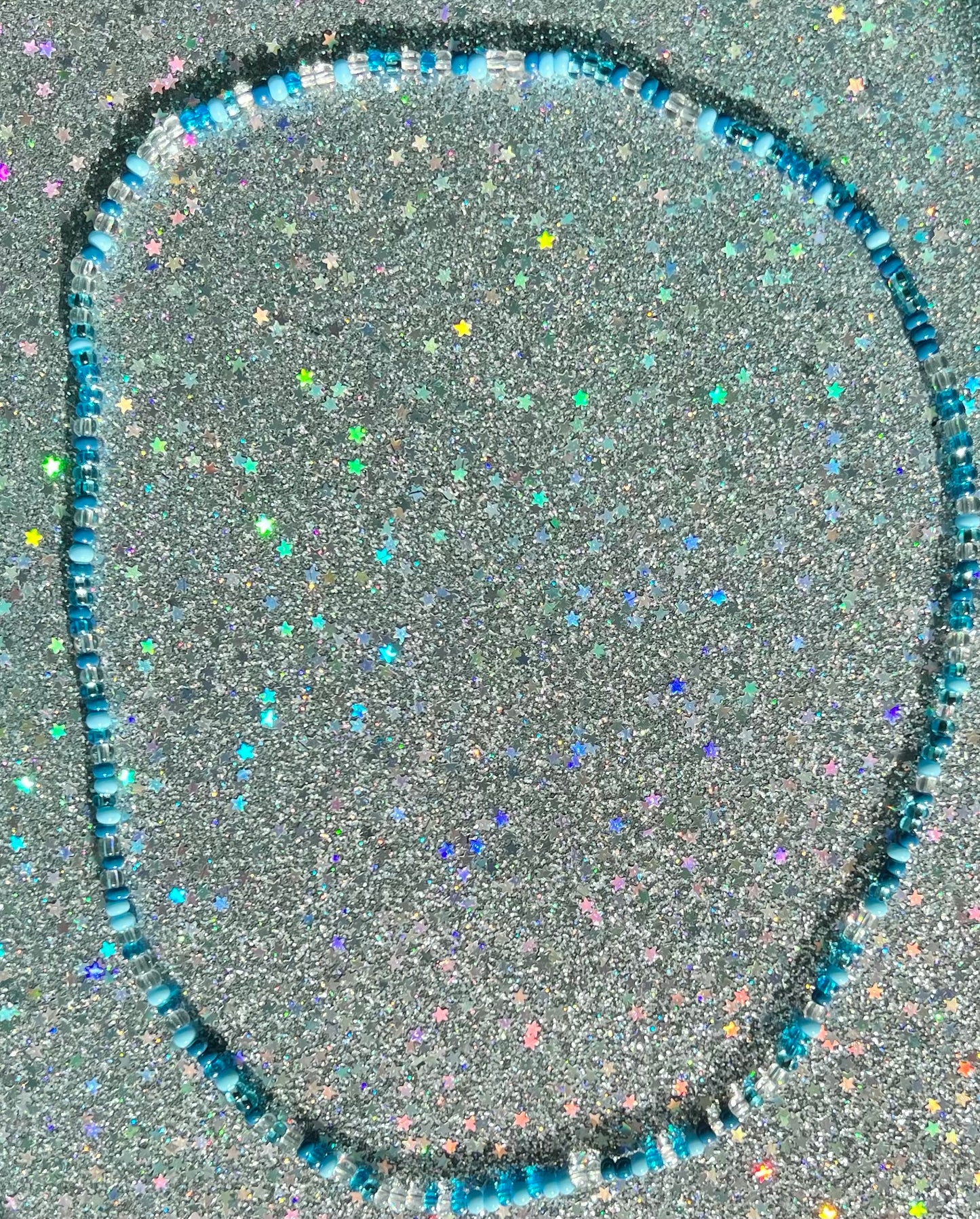 Alchemy Wrap | Light Blue Navy Clear