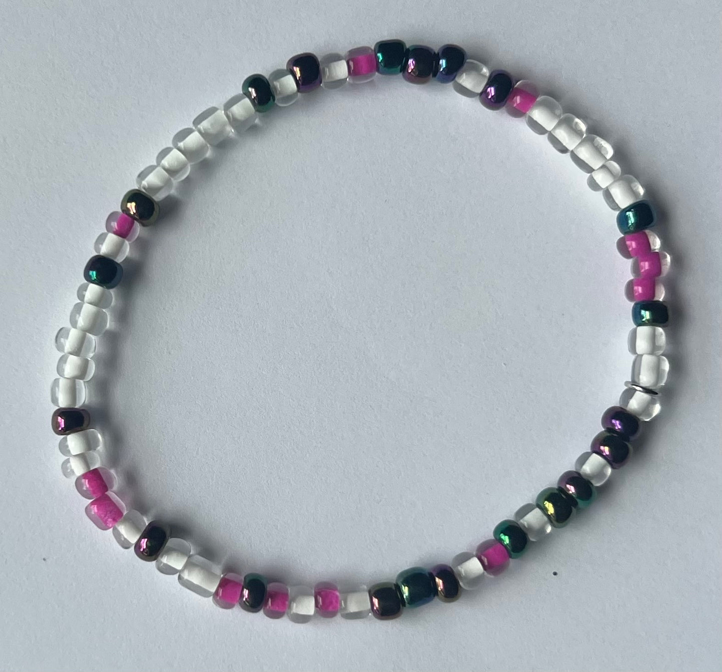 Alchemy Bracelet | Inside White Watercolor Pink