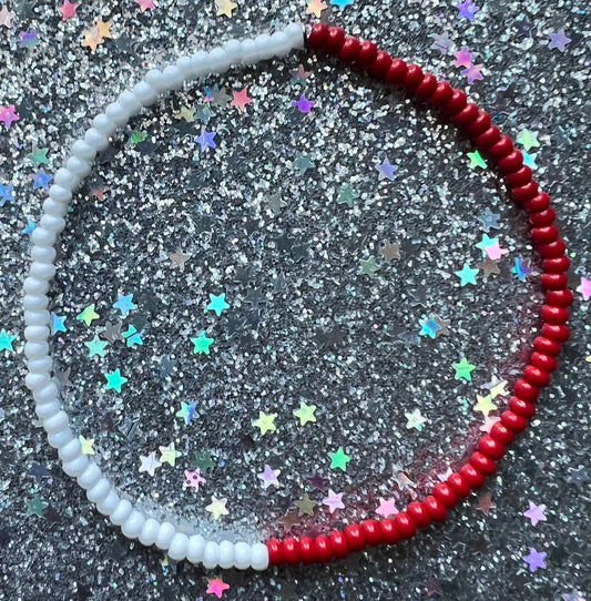 Lil Echo Bracelet | White Red