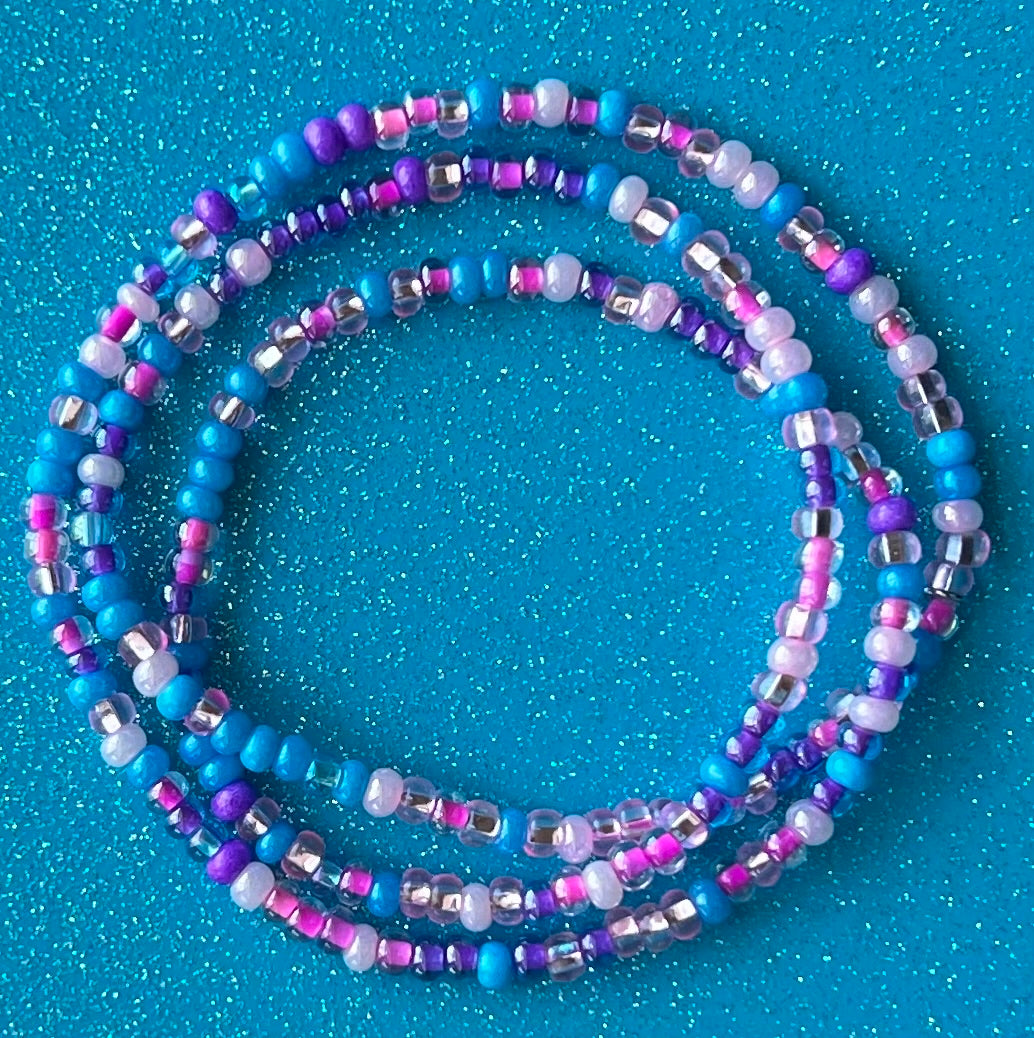 Alchemy Wrap | Purple Pink Blue Inside Purple