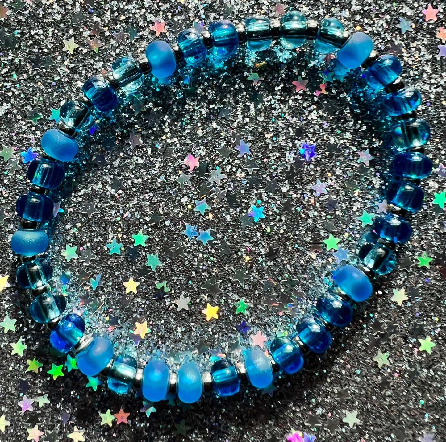 Navi Bracelet | 6mm Blue Mix