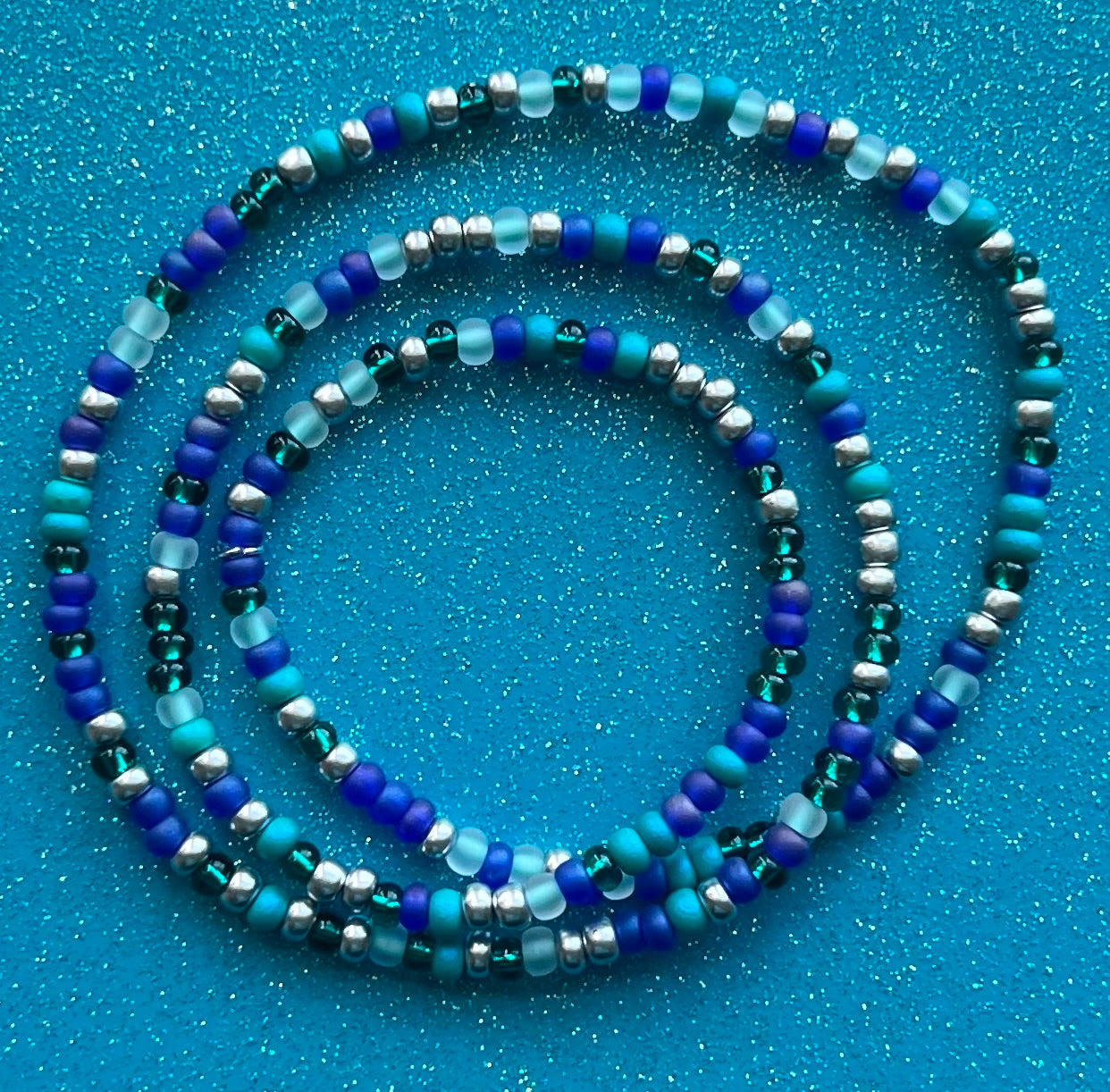 Alchemy Wrap | Blue Green Silver