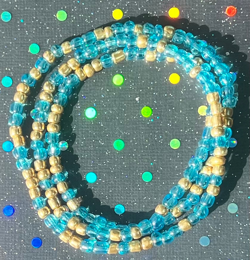 Alchemy Wrap | Gold Turquoise