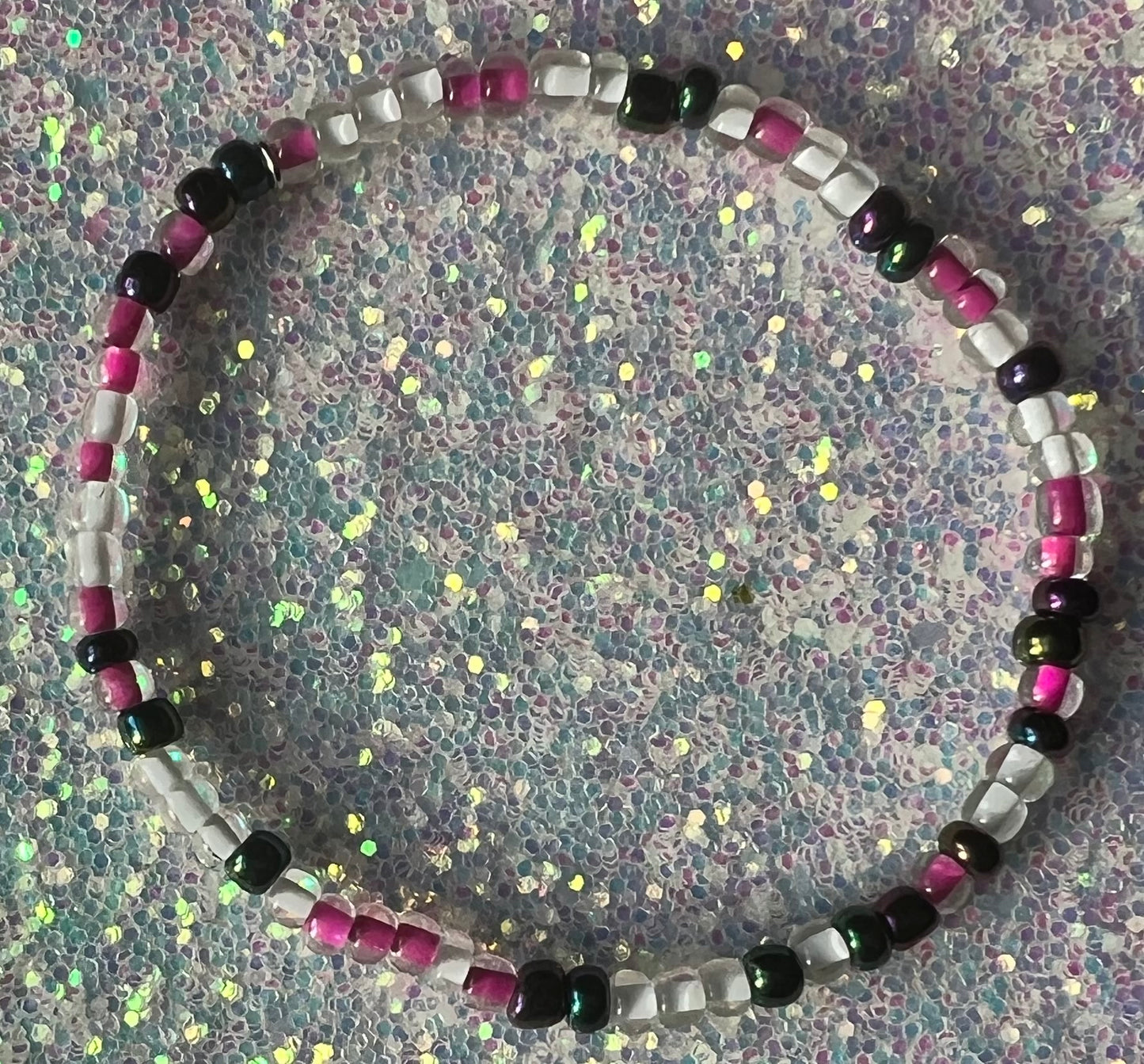 Alchemy Bracelet | Pink Watercolor White