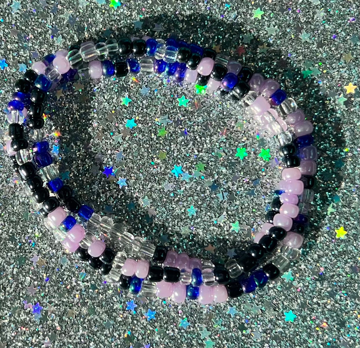 Alchemy Wrap | Clear Purple Black Inside Purple
