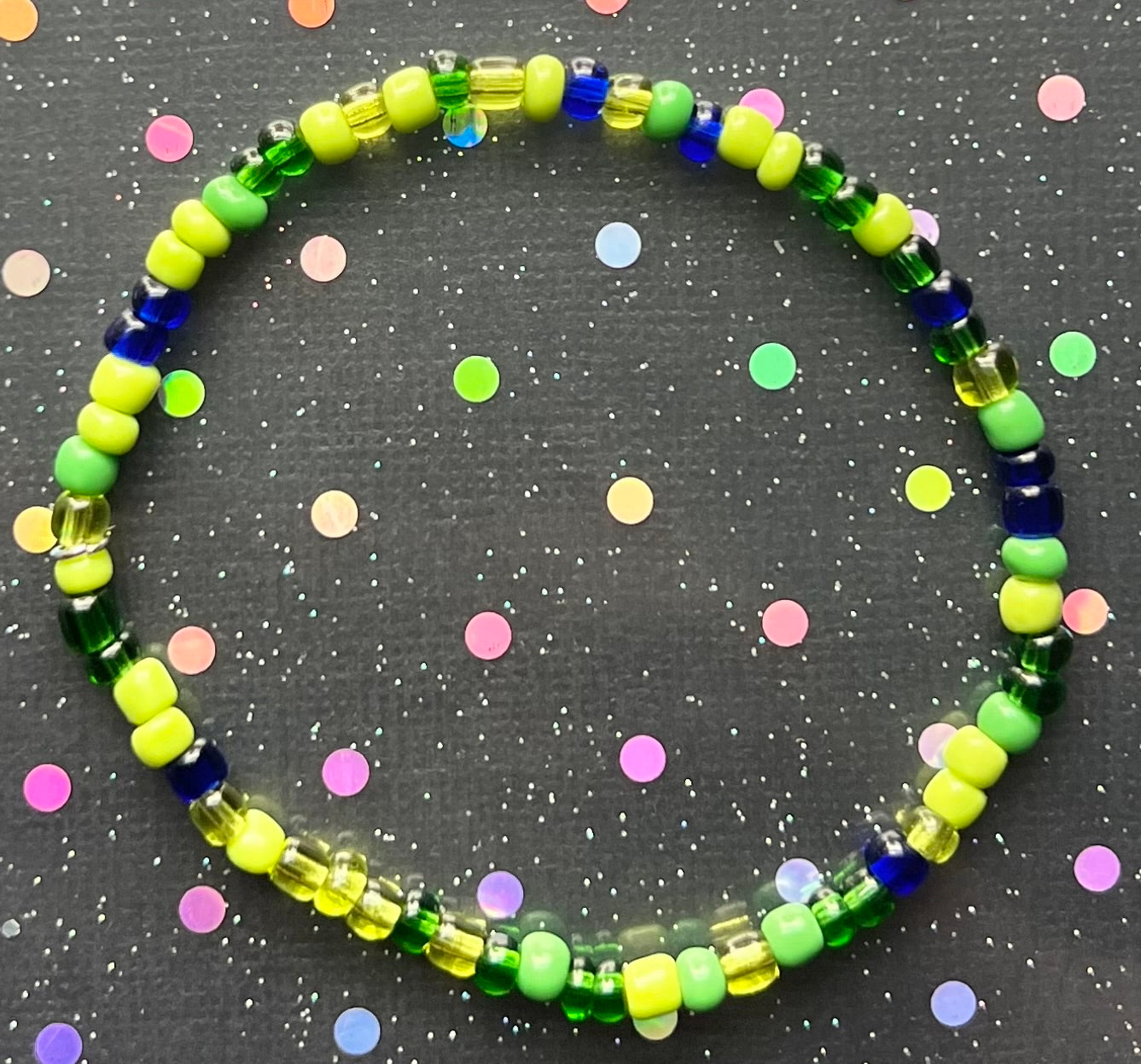 Alchemy Bracelet | Green Blue Peridot