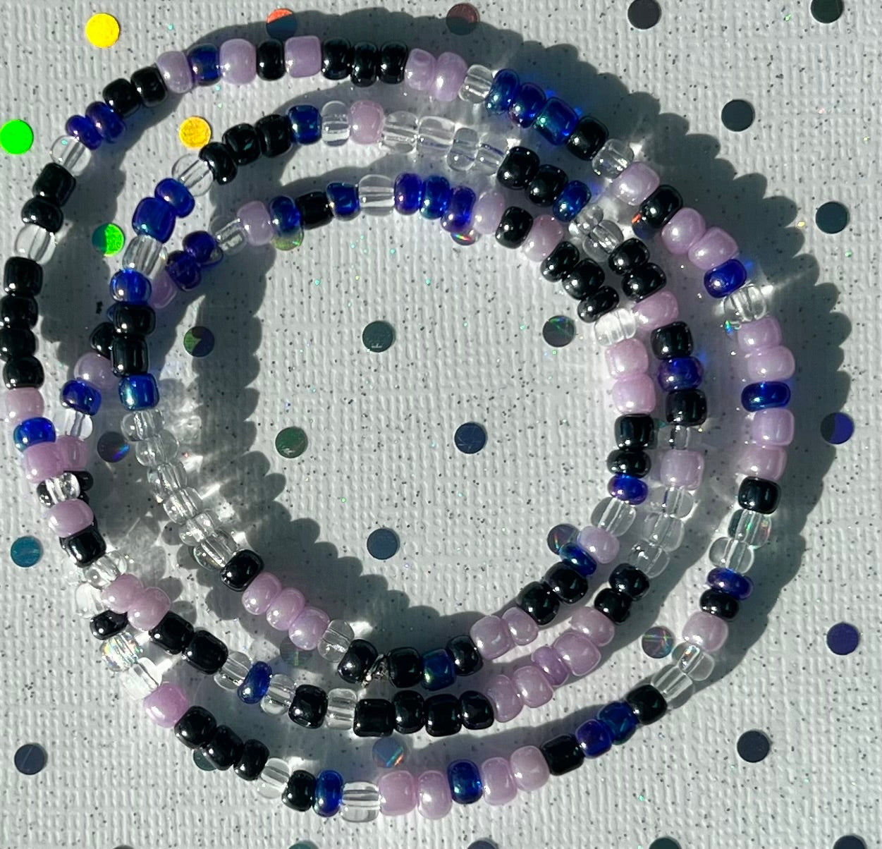 Alchemy Wrap | Clear Purple Black Inside Purple