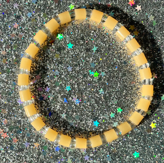 Renegade Bracelet | Orange Glow Clear